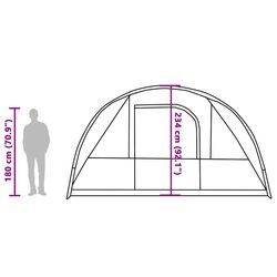 Палатка VidaXL 94625 (Green/White) Thumb