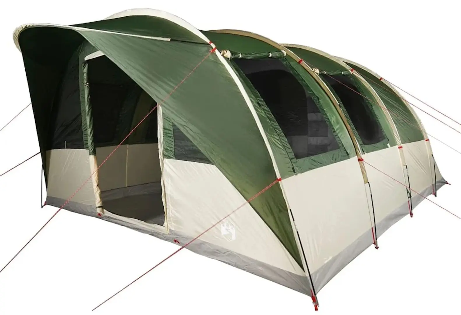 Палатка VidaXL 94625 (Green/White)