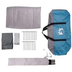 Cort VidaXL 94626 (Grey/Blue) Thumb