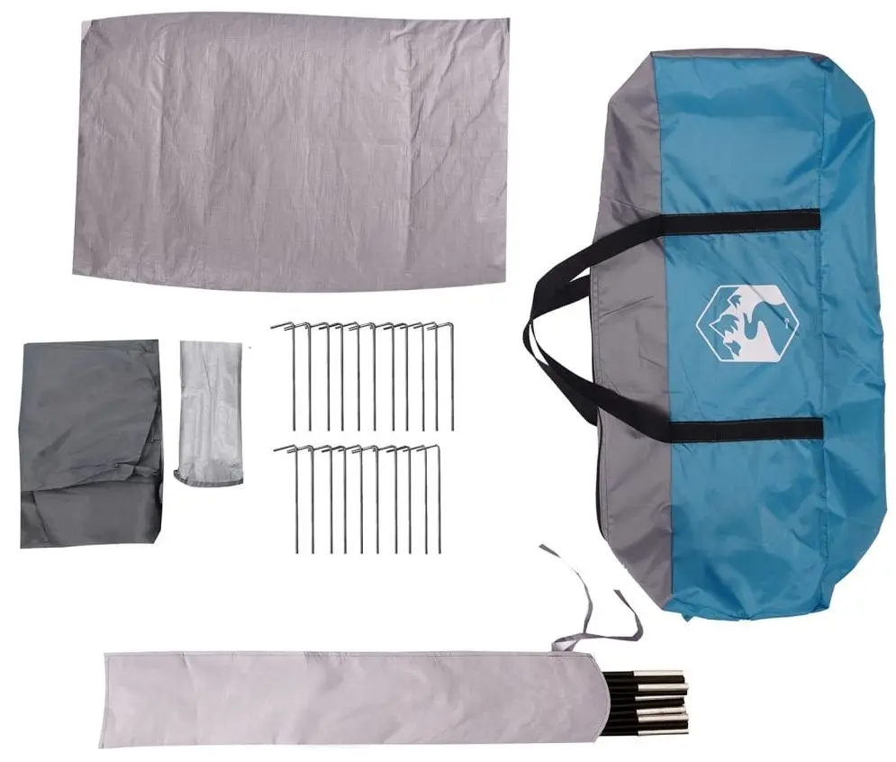 Cort VidaXL 94626 (Grey/Blue)