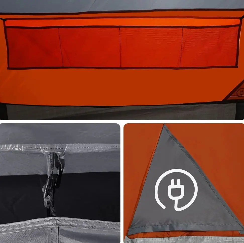 Cort VidaXL 94627 (Grey/Orange)