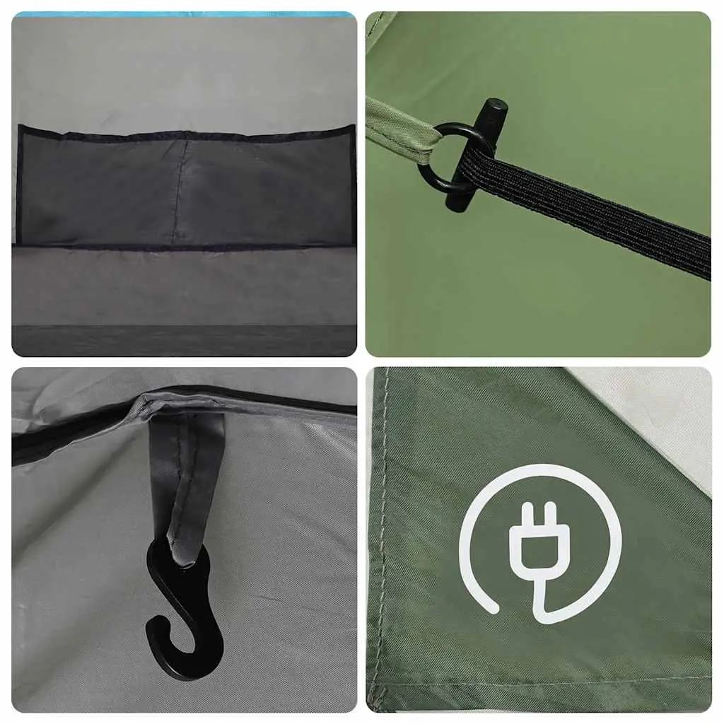 Cort VidaXL 94631 (Green/Grey)