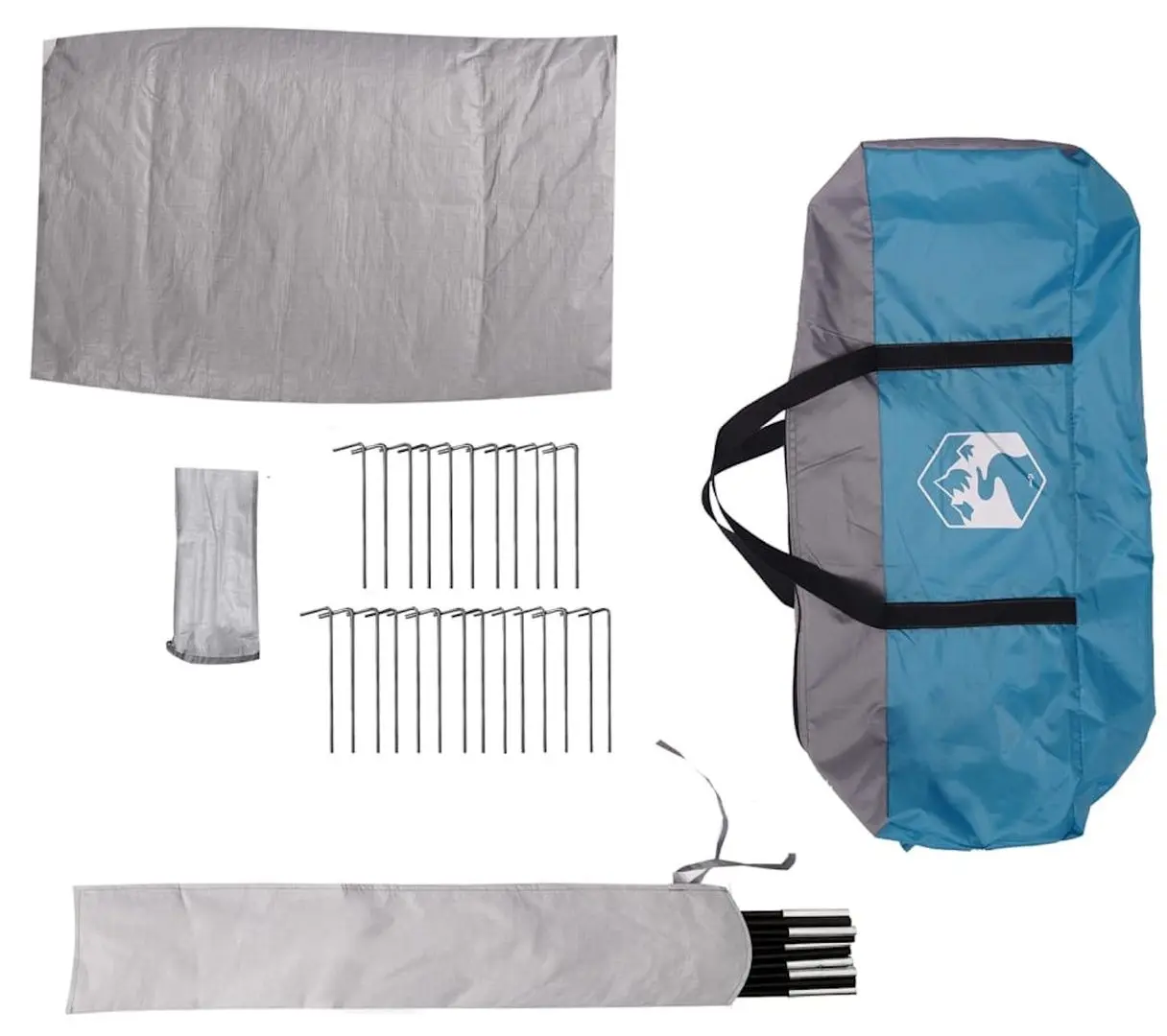 Палатка VidaXL 94638 (Blue/Grey)