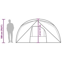 Палатка VidaXL 94638 (Blue/Grey) Thumb