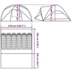 Cort VidaXL 94639 (Orange/Grey) Thumb