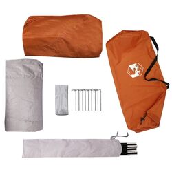 Палатка VidaXL 94645 (Grey/Orange) Thumb