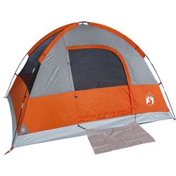 Палатка VidaXL 94697 (Grey/Orange) Thumb