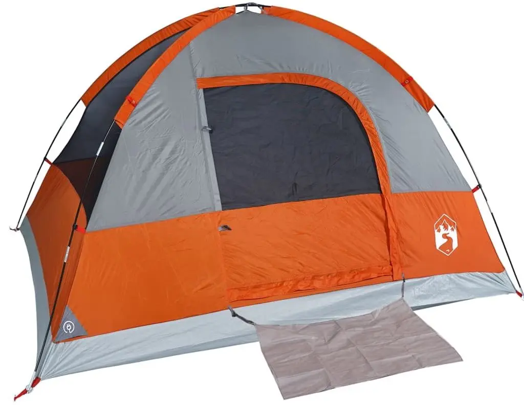 Палатка VidaXL 94697 (Grey/Orange)