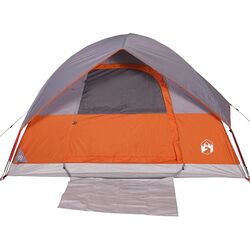 Палатка VidaXL 94697 (Grey/Orange) Thumb