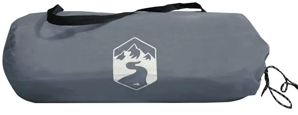 Палатка VidaXL 94697 (Grey/Orange)