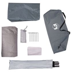 Палатка VidaXL 94697 (Grey/Orange) Thumb