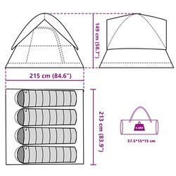 Cort VidaXL 94699 (Green) Thumb