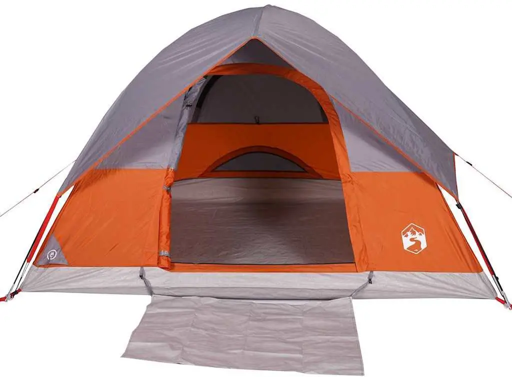 Палатка VidaXL 94701 (Orange/Grey)