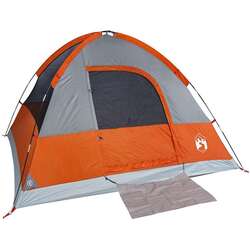 Палатка VidaXL 94701 (Orange/Grey) Thumb