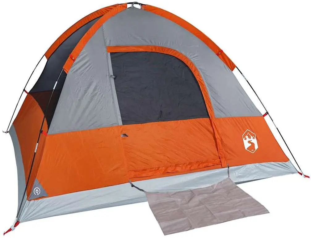 Палатка VidaXL 94701 (Orange/Grey)