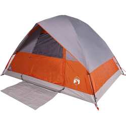 Палатка VidaXL 94701 (Orange/Grey) Thumb