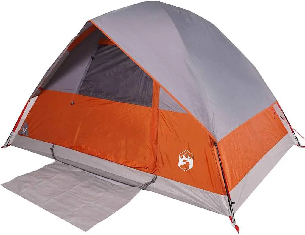 Палатка VidaXL 94701 (Orange/Grey)