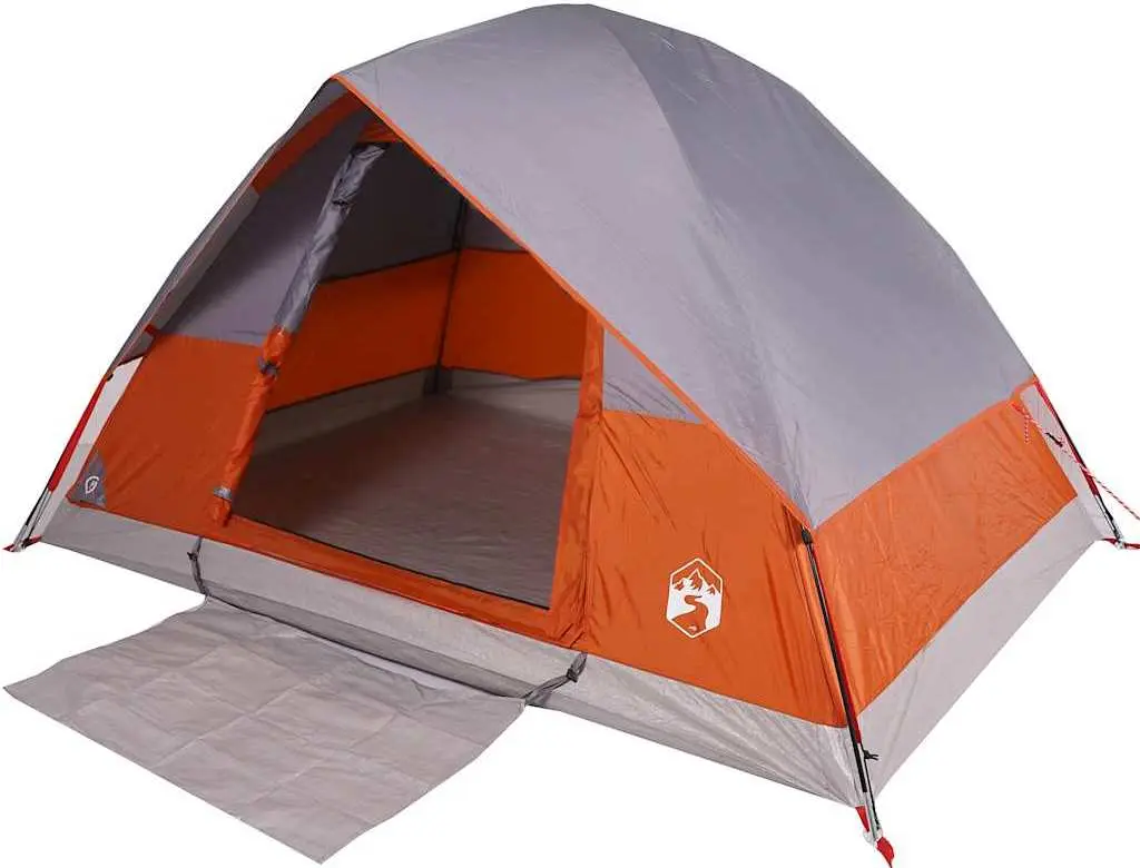 Палатка VidaXL 94701 (Orange/Grey)