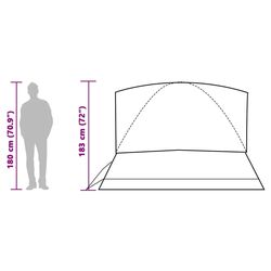 Cort VidaXL 94705 (Grey/Orange) Thumb