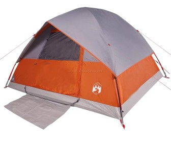 Палатка VidaXL 94705 (Grey/Orange)