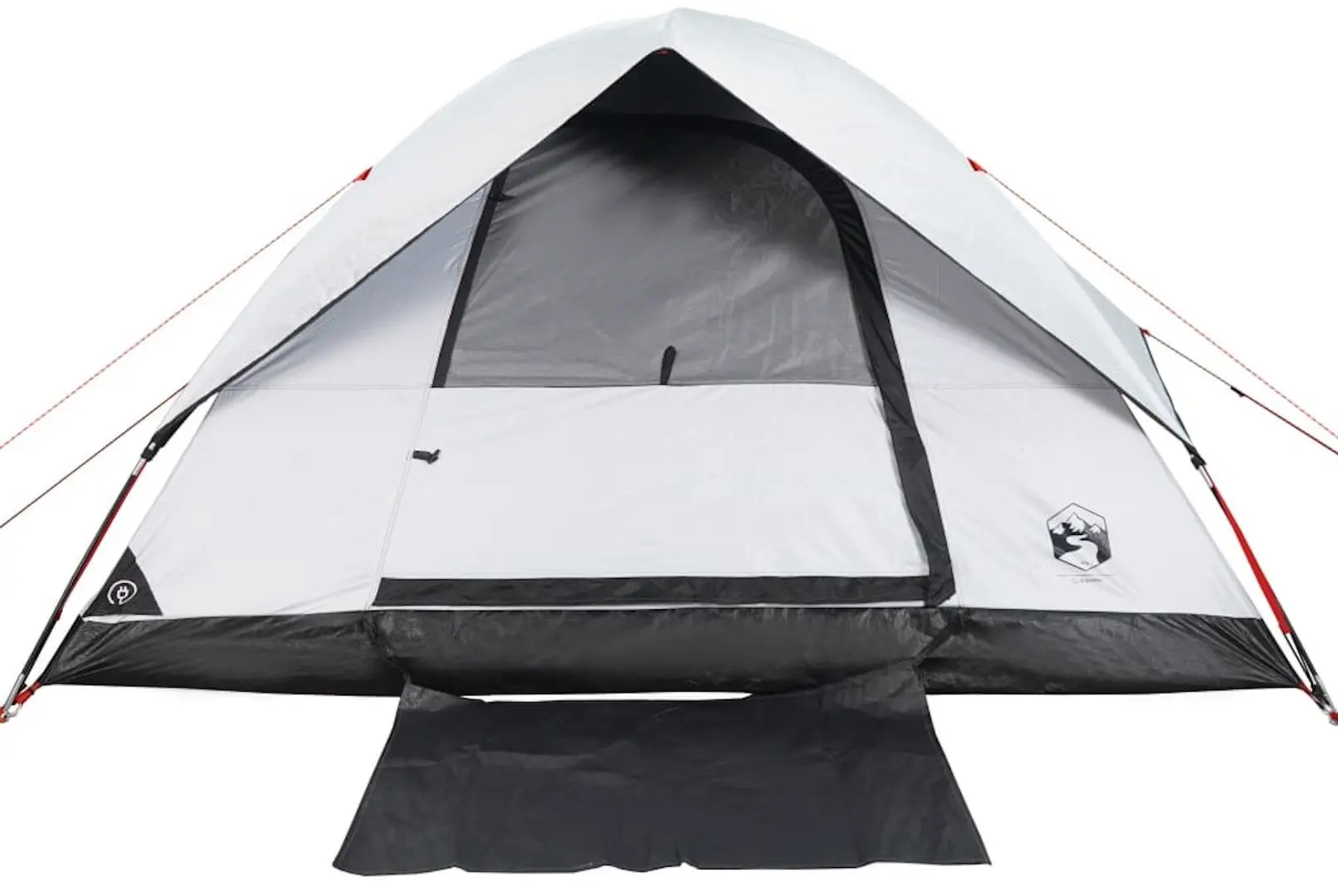 Палатка VidaXL 94706 (White/Black)