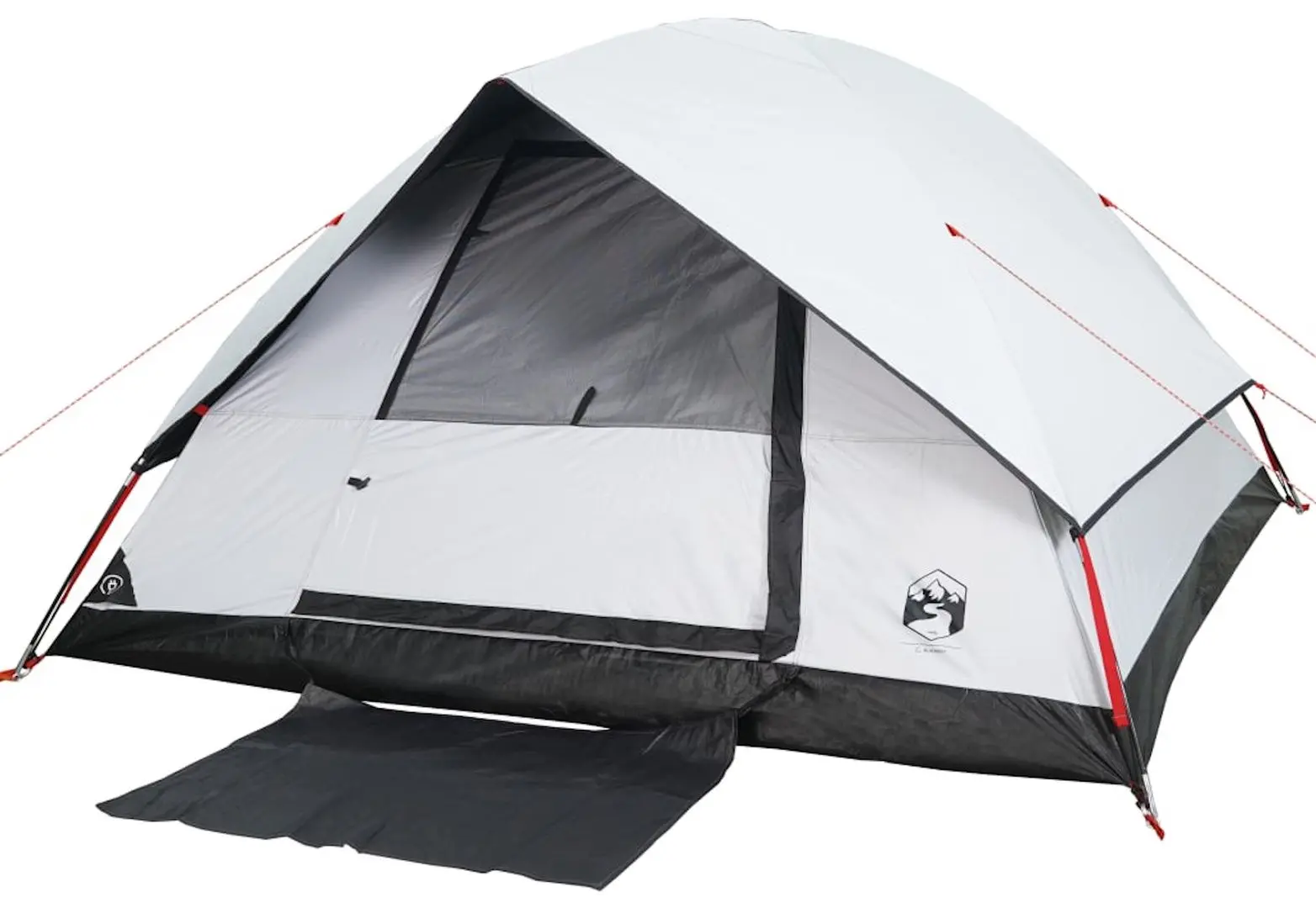 Палатка VidaXL 94706 (White/Black)