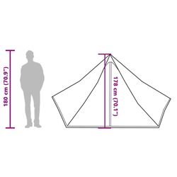 Cort VidaXL 94711 (Blue) Thumb