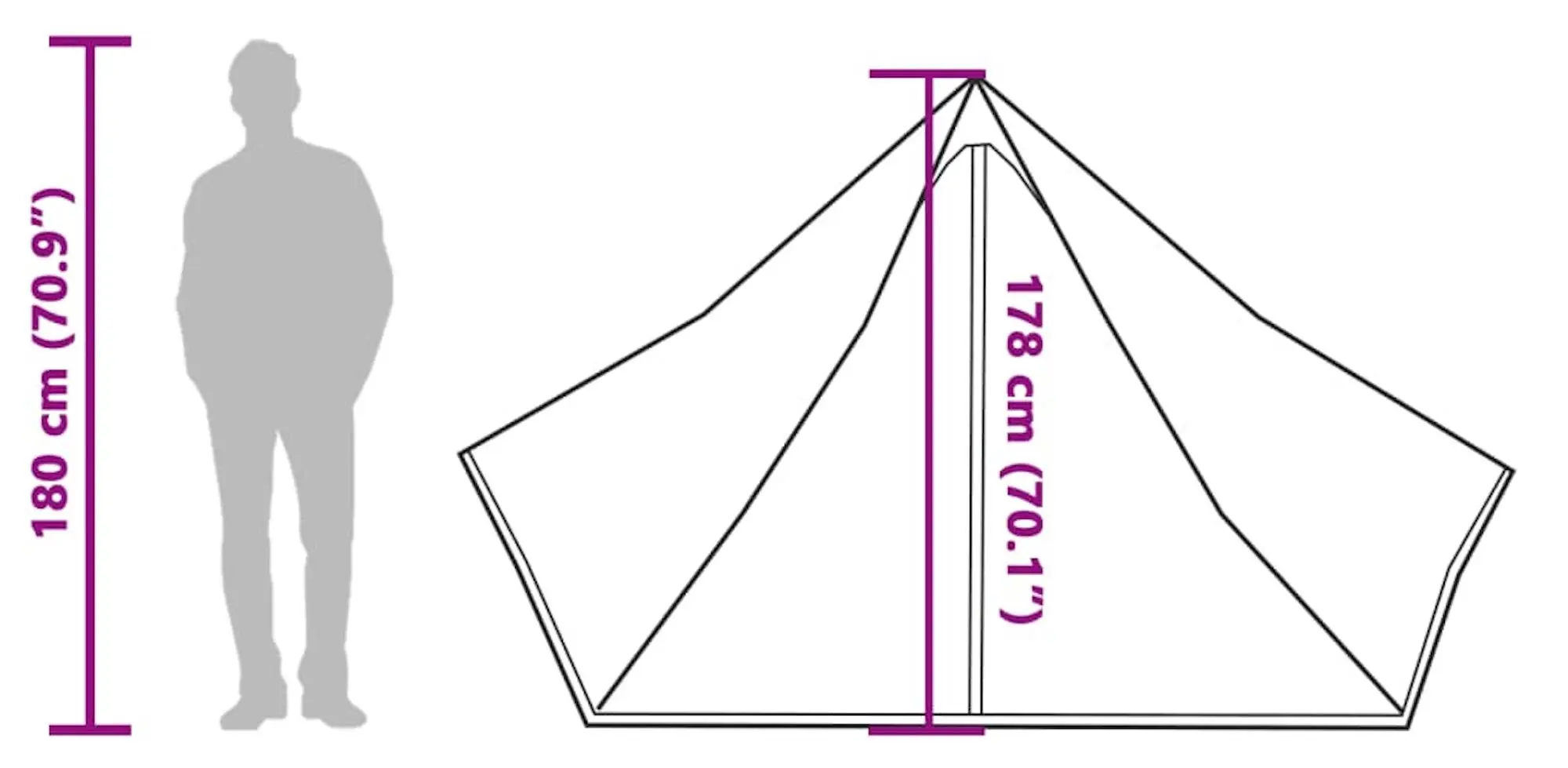 Палатка VidaXL 94712 (Grey/Orange)