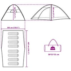 Cort VidaXL 94716 (Green) Thumb