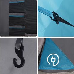 Cort VidaXL 94717 (Blue) Thumb