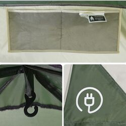 Палатка VidaXL 94719 (Green) Thumb