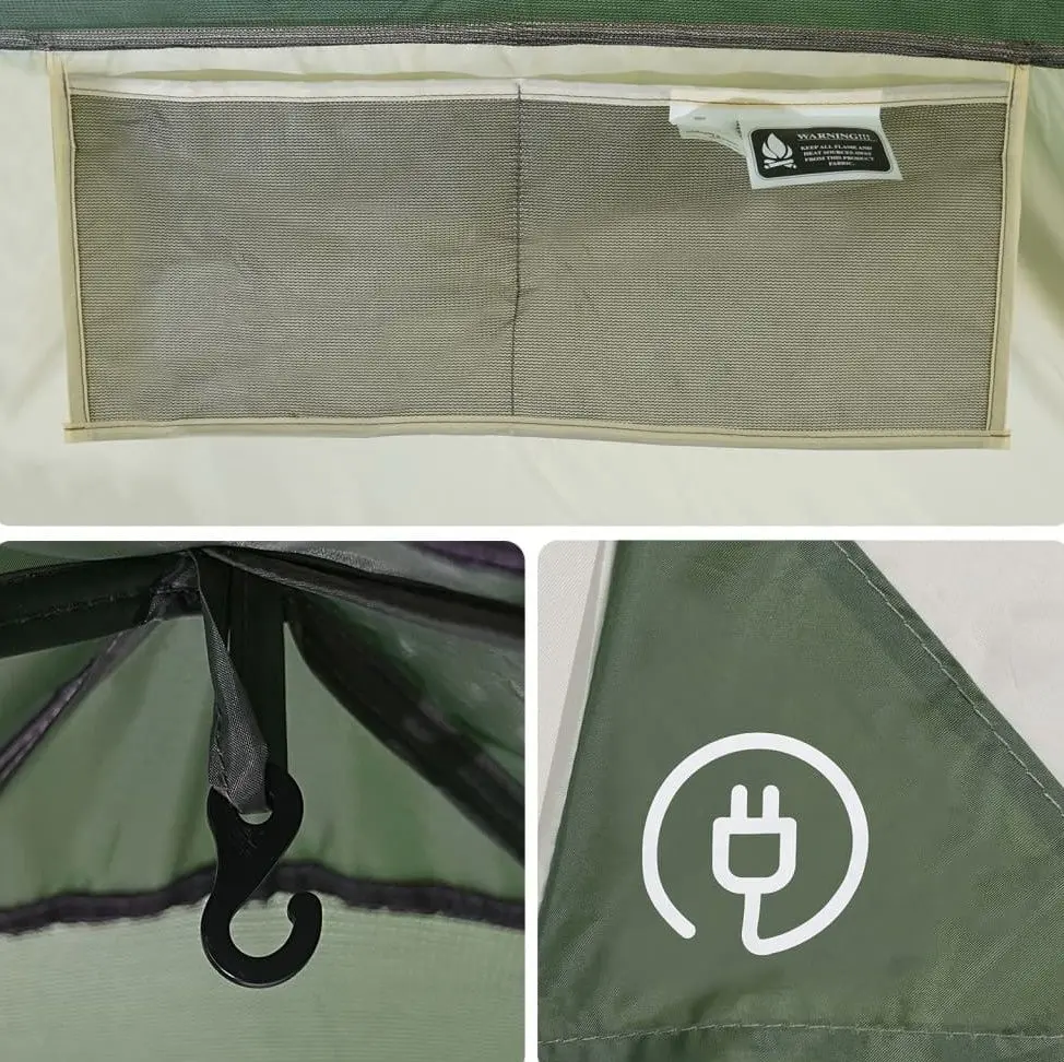 Палатка VidaXL 94719 (Green)