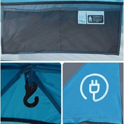 Cort VidaXL 94720 (Blue) Thumb