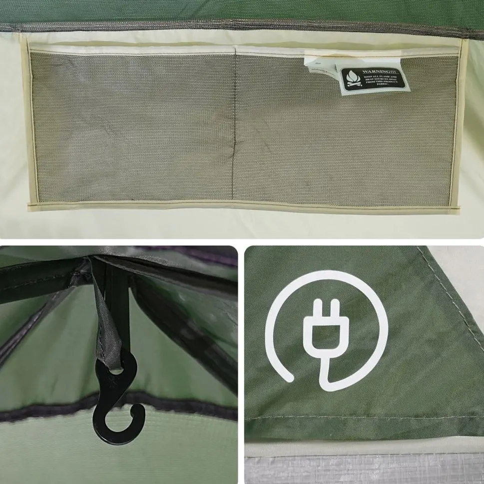 Палатка VidaXL 94723 (Green)