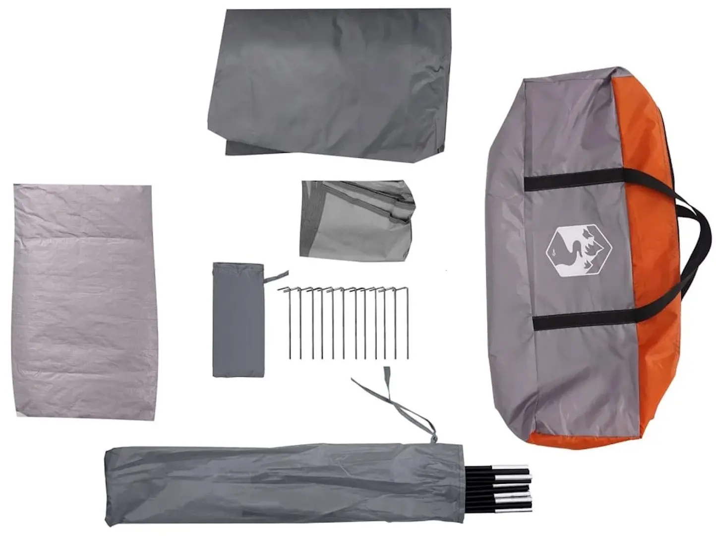 Cort VidaXL 94725 (Grey/Orange)