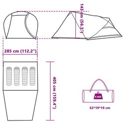 Cort VidaXL 94727 (Green/Grey) Thumb
