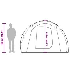 Палатка VidaXL 94732 (Blue) Thumb