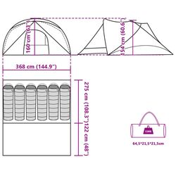 Палатка VidaXL 94747 (Blue) Thumb