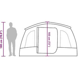 Палатка VidaXL 94749 (Green) Thumb