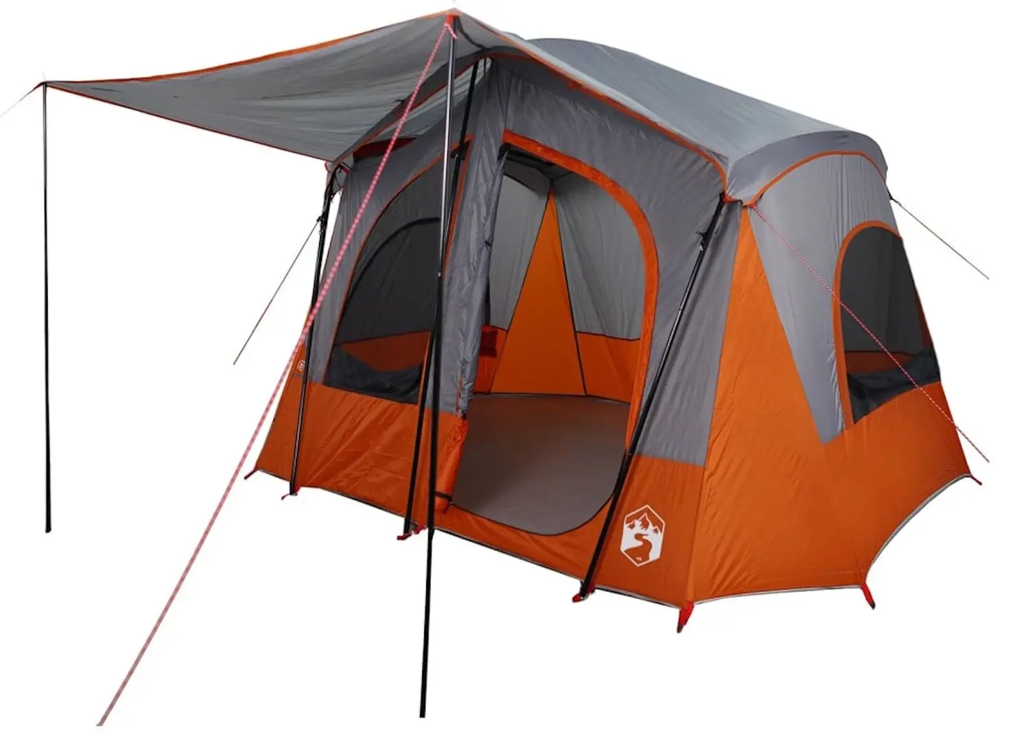 Палатка VidaXL 94754 (Grey/Orange)