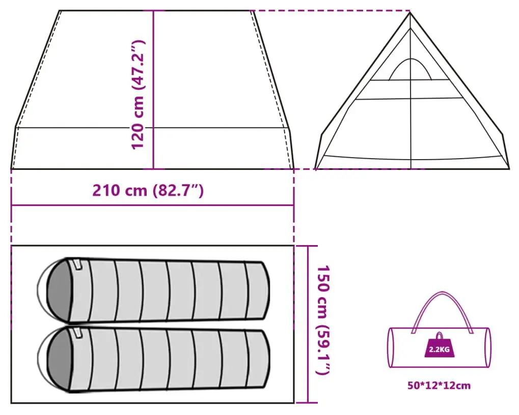 Cort VidaXL 94757 (Grey/Orange)