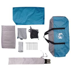 Cort VidaXL 94778 (Grey/Blue) Thumb