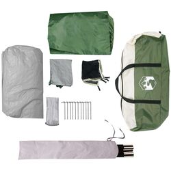 Cort VidaXL 94781 (Grey/Green) Thumb