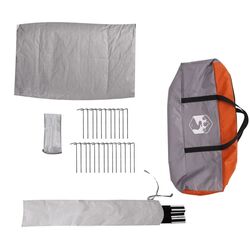 Cort VidaXL Tipi 94593 (Grey/Orange) Thumb
