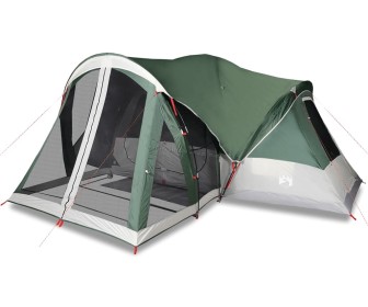 Палатка VidaXL Tipi 94737 (Green/Grey)