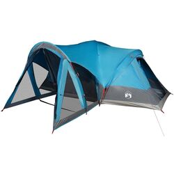 Палатка VidaXL Tipi 94738 (Blue/Grey) Thumb