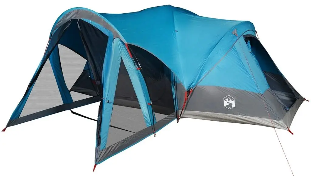 Палатка VidaXL Tipi 94738 (Blue/Grey)