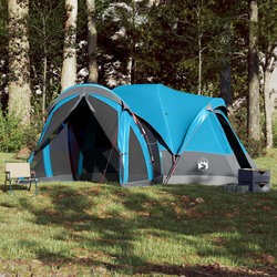 Палатка VidaXL Tipi 94738 (Blue/Grey) Thumb