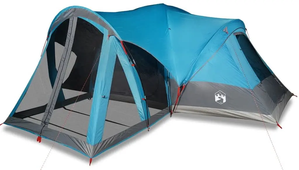 Палатка VidaXL Tipi 94738 (Blue/Grey)
