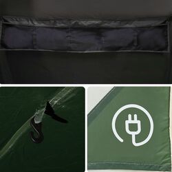 Палатка VidaXL Tunnel 94616 (Green) Thumb